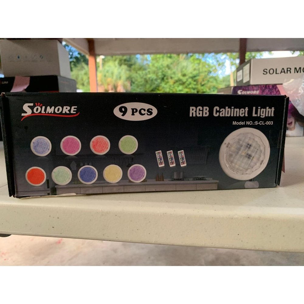 Solmore RGB LED Cabinet Light